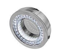 Luz de anillo de microscopio enfocada y polarización de construcción de metal con brillo ajustable de 360 grados e iluminación uniforme, solución avanzada de iluminación de microscopio