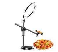 Luz de Anillo Selfie - Stand trípode | ABS con Soporte Monte cámara portátil, Accesorios para la enseñanza en línea línea, creación vlog