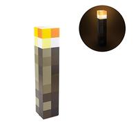 Lámpara Antorcha Minecraft 2 Modos de Luz