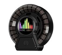 Luz de aromaterapia para coche, lámpara ambientadora con clip de ventilación, ambientadores automotrices, luz LED rítmica, salida de aire, aromaterapia para coche, accesorios interiores de coche