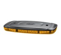 HELLA LED Luz de aviso - Mini Lightbar - 12V / 24V - amarillo - Cable: 500mm - montaje exterior - 2RL 014 565-211