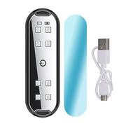 Luz De Bienvenida Para Automóvil: Lámpara De Puerta Con Sensor Inteligente, Luces De Puerta Magnéticas De Carga Rápida Para Automóviles | Luces De Advertencia Multifuncionales De Larga Duración De Bat