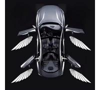 Luz de Bienvenida Puerta Coche para BMW M3 Touring G81 2022-2024 | 4 Piezas Luces de Charco Proyector Entrada Lámpara Sombra Cortesía Plástico