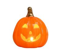 Luz de calabaza operada a batería, divertida decoración de mesa de | Divertida luz de calabaza añade un brillo festivo a abrigos de escritorio y mesas de fiesta con batería para decoración de