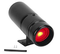 Luz de cambio de advertencia de indicador, indicador de advertencia de carreras universal, alerta de RPM ajustable de 1000 a 11000, luz de alarma de indicador LED roja con soporte