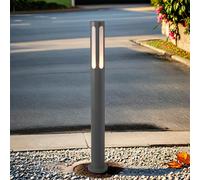 Luz De Camino Farola Negra IP42 H: 100 Cm Ø 9 Cm Estrecha Antideslumbrante E27