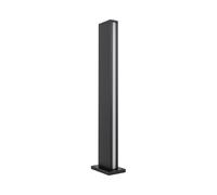 Luz De Camino LED De Aluminio Para Jardín 70 Cm IP54 3000 K 600 Lm Farola Negra