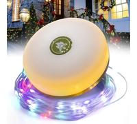Luz de Camping ELLASAY para Exteriores: Guirnalda LED Retráctil de 9 m Impermeable - Luz Portátil Recargable para Tiendas de Camping /Senderismo/Mochilero/Jardín - Que no se Enreda y Fácil de Guardar