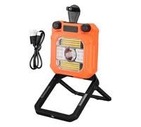 Luz de camping | Linterna magnética recargable portátil plegable - Luces portátiles para acampar 3200 mAh con pantalla LCD, para jardín, interior, patio, trabajo, tienda de campaña al aire libre