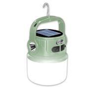 Luz de camping portátil - Linterna LED recargable solar, linterna impermeable para tienda de campaña, iluminación ligera para exteriores, para senderismo, viajes, equipo de supervivencia