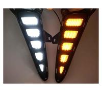 Luz De Circulación Diurna Para Toyota Para C-HR Para CHR 2016-2019 LED DRL Luz De Circulación Diurna Parachoques Trasero Lámpara Antiniebla Freno(Model b)