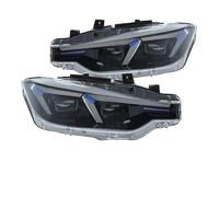 Luz de coche compatible con BMW F30 F35 2012-2019 Serie 3 320i Conjunto de faros delanteros automáticos Actualización de alta configuración Accesorios de lámpara de señal(Original)