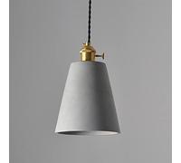 Luz de Colgante de Cemento Industrial Vintage Lámpara de Techo de Montaje en la Cocina de Metal de latón 4 Estilos Nordic Breve Loft Resturant Cafe Bar Lámpara de lámpara Colgante con Cambio de