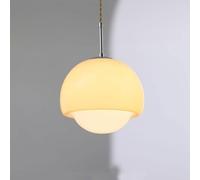 Luz de colgante de vidrio medieval, E27 Modern Minimalist Kitchen Island Restaurant Global Chandelier, para el estudio de la cama de dormitorio accesorios de iluminación de la lámpara colgante de