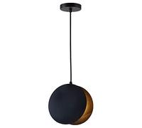 Luz de colgante moderno americano de lámparas de colgantes pequeños creativos de cabeza redonda colgante para el comedor, dormitorio, accesorios de iluminación ajustables techo anhele (1 18 * 18 cm)