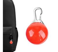 Luz de collar para perros - Lámpara de paseo para perros de larga duración que funciona con pilas | Luz nocturna con clip para mascotas, para cachorros medianos y cachorros, camping, senderismo