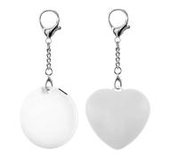 Luz de corazón brillante para bolso, luces LED recargables para bolso, sensor táctil, luces nocturnas colgantes en forma de corazón, luz de bolso para mujeres y niñas, mochila