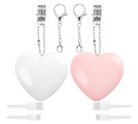 Luz De Corazón Resplandor De Monedero, Bolso De Mano De Cartera De Amor Luz De Detección Táctil Automática, Lámpara Led De Monedero Mini Táctil, Luces Colgantes Iluminador De Bolso, Luces Nocturnas