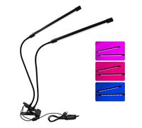 Luz de Crecimiento de Espectro Completo, YUYTE Luz LED para Plantas con Ajuste de 360°, Brillo de 9 Niveles, Temporizador de 3/9/12H, para Invernaderos Suculentas Plantas Macetas