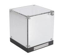 Luz de Cubo de Espejo Acrílico Recargable con Reflejo sin Fin para