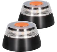 Luz de Emergencia V16 con Geolocalización Homologada y Conectada con la DGT 3.0 SIM Incorporada con Plan de Datos Incluido Clasificación IP-54 Base Imantada (2unidades)