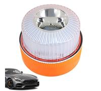 Luz De Emergencia V16 Homologada - Luz De Advertencia Estroboscópica LED Ámbar | ABS, Linterna De Avería Para Coche Con | Estroboscópica Brillante | Para Remolque Motocicleta Autocaravana Avión