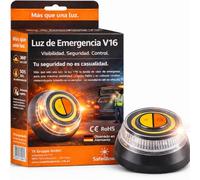 Luz de emergencia V16 para 2026 - Sustituto del triángulo de emergencia - Señal de avería luminosa - Para coche y moto