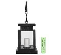 Luz de Energía , Luz de Energía Solar Colgante Simulación Luz de Vela LED para Decoración de Patio de Jardín Al Aire Libre