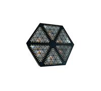 Luz de escenario 6 LED RGB efecto fondo triángulo píxeles DIRIGIÓ etapa matriz punto Escenas dinámicas de DJ