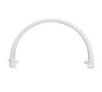 Luz de Escritorio de Media Luna para Arte de Uñas, 2700 K a 5600 K, Luz LED Regulable de Media Luna con Cabezal de Lámpara de 30 Pulgadas, Luz de Relleno de 48 W con Base Estable
