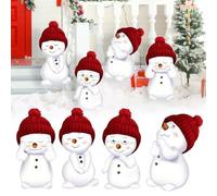 Luz de estaca para patio al aire libre para fiestas de vacaciones con LED alimentado por energía solar y función de apagado automático para jardín, eventos festivos de Navidad (blanco, 40 x 19,8 cm)