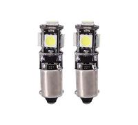Luz de estacionamiento, 2 uds., Blanco H6W BA9S LED 5 SMD Canbus, sin errores, señal de esquina, lectura, mapa, bombillas