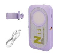 Luz de estudio de doble cara de mano, herramienta de fotografía de carga USB ajustable para creadores, influencers, fotografía de doble cara