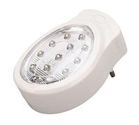 Luz de Falla de Energía Luz de Emergencia LED, Enchufe Recargable de Ahorro de Energía de 2 Engranajes, Frío, 2W (Enchufe europeo)