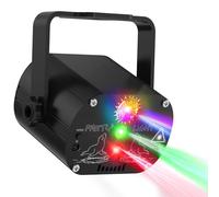 Luz de fiesta Tyonto con disco LED inalámbrico, batería de 4500 mAh y controlada por música. Proyector de 60 patrones, efecto estroboscópico, control remoto y cable USB de 2 m, ideal para fiestas
