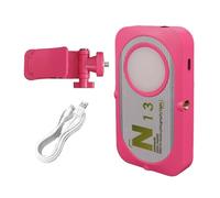 Luz de fotografía recargable, diseño de doble cara, 3 modos de luz, luces ajustables alimentadas por USB para vlogs de estudio, fotografía de doble cara