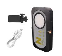 Luz de fotografía recargable, diseño de doble cara, 3 modos de luz, luces ajustables alimentadas por USB para vlogs de estudio, fotografía de doble cara