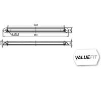 HELLA 2DA 357 015-101 Luz de freno