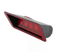 Luz de freno triangular antiniebla trasera roja de 5 LED para coche, luz de seguridad para motor de