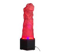 Luz de fuego falsa parpadeante LED, escenario realista, lámpara de atmósfera de fuego simulada artificial for escenario, iluminación de fiesta de DJ(4.92ft)