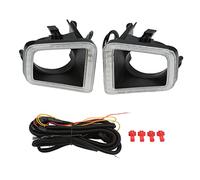 Luz de Funcionamiento diurno de Brilluxa, señal de Giro de la lámpara de Niebla LED, Conjunto de luz de automóvil de 12 V, Juego de lámparas de conducción Derecha Izquierda, Kit
