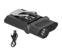 Luz de Gorra, Faro LED Anticaída y Compresivo Luz de Sensor Fácil de Usar Gran Rango Luminoso Luz de Sombrero con Clip para Pesca Reparación Camping Escalada
