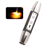 Luz de Identificación de Joyas, Linterna de Evaluación de Jade Recargable por USB DX4, LED UV de Doble Cabezal 4 Fuentes de Luz, Linterna de Jade Portátil