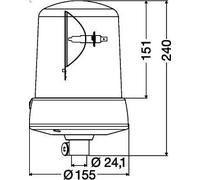 Luz de identificación omnidireccional HELLA 2RL 008 063-111