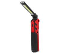 Luz de Inspección USB Recargable Cob Plegable Roja 1 Pieza