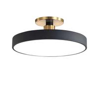 Luz de la lámpara de araña para Sala de Estar con Tono de lámpara LED de Color Dimmable 3 Colores Lighting Lighting Monte Cerca de la lámpara de Techo para el Pasillo del Restaurante (Oscuro 40 cm)