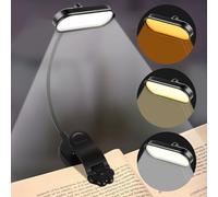 Luz de Lectura 16 LED,360°Flexible Luz para Leer en la Cama,3 Modos de Iluminación lampara libro Cama para Lectores Noche Protección Ocular perfecta para los amantes de los libros,oficina,viajes