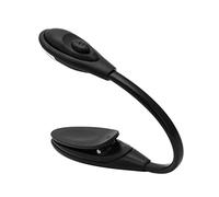 Luz De Lectura con Clip - Luz De Libro para En La Cama, Lámpara De Diseño Ergonómico Luz De Lectura Luz De Libro con Abrazadera LED con Interruptor De Un Botón para Lectura Nocturna De Viaje