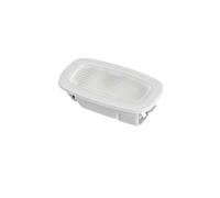 Luz de Lectura de Techo de Coche para Mercedes para Benz W205 Clase C 2015-2021 Interior del Coche Delantero Parasol Lámpara Maquillaje Espejo Maquillaje Luces De Lectura 0009069504 Autopartes(Gray)