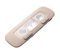 Luz de Lectura de Techo de Coche para VW para Golf MK6 para Jetta para P&assat B7 CC Luz De Recambio 56D 947 291 1K0 947 291A Luz De Lectura Trasera Luz De Cúpula Autopartes(Beige)